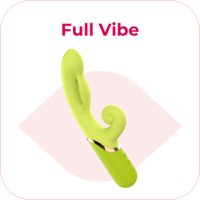 Надуваем вибратор с клиторна проекция Full Vibe