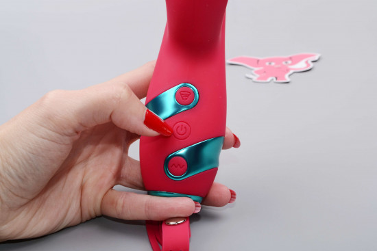 Засмукващ вибратор Adore Magenta G Touch (22,8 cm)