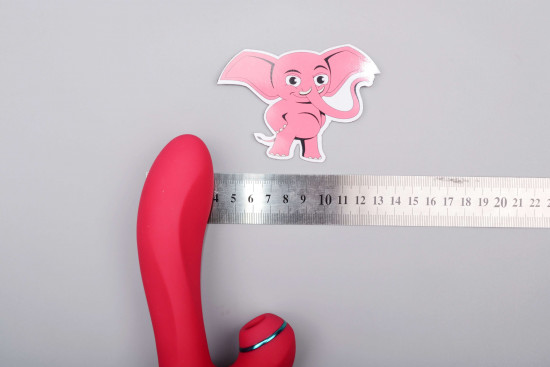 Засмукващ вибратор Adore Magenta G Touch (22,8 cm)