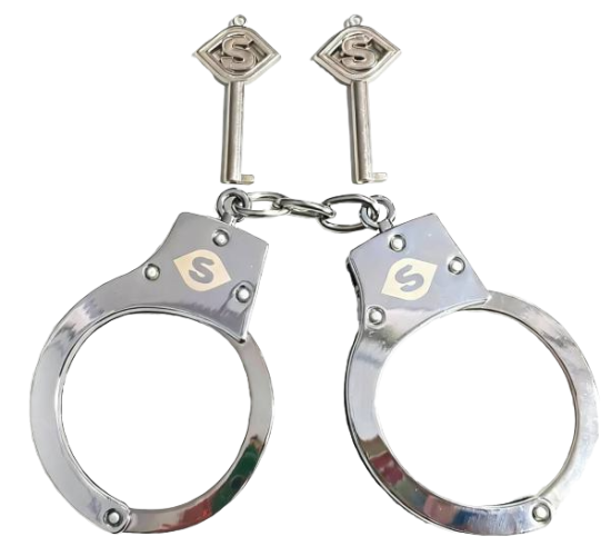 Метални белезници Crimson Lock