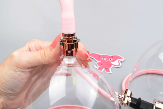 Вакуумна помпа за гърди Rose Gold