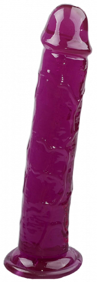 Дилдо с всмукателна чаша Purple II (19,5 cm)
