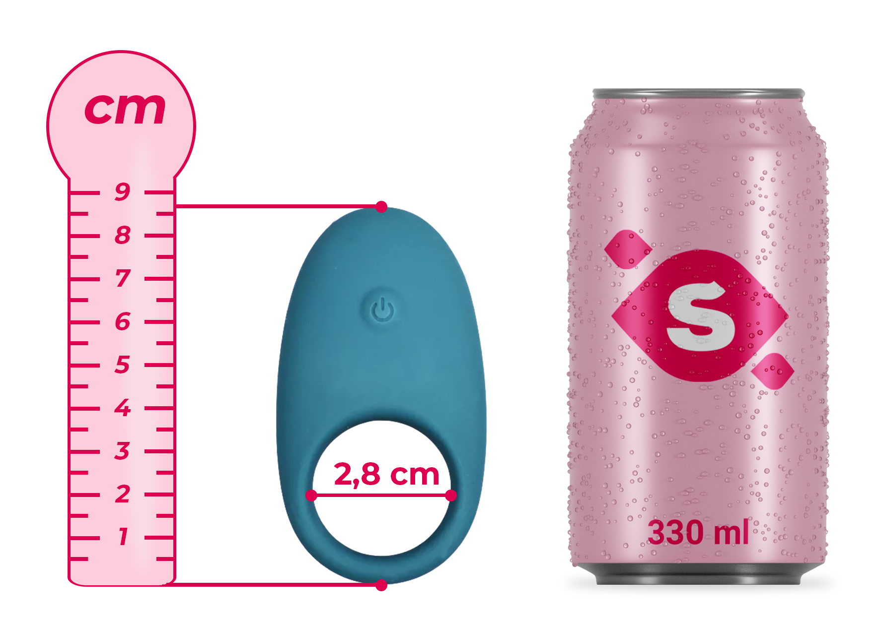 Вибриращ пръстен за ерекция Rumble Bee