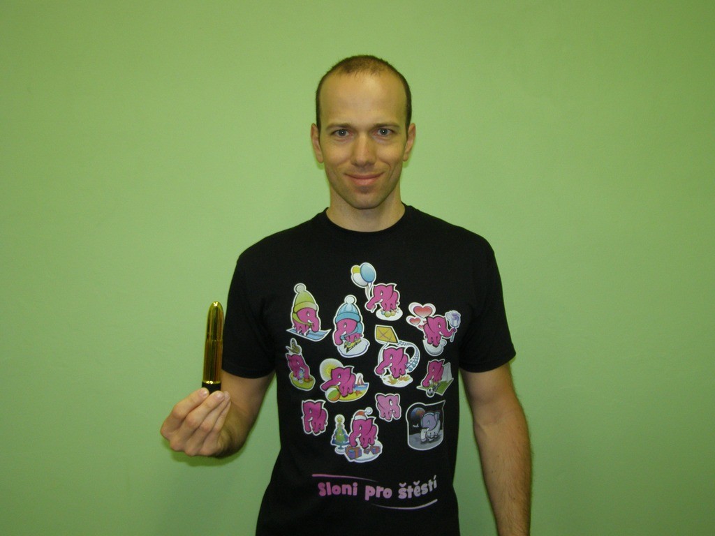 Вибратор Goldfinger 13 cm