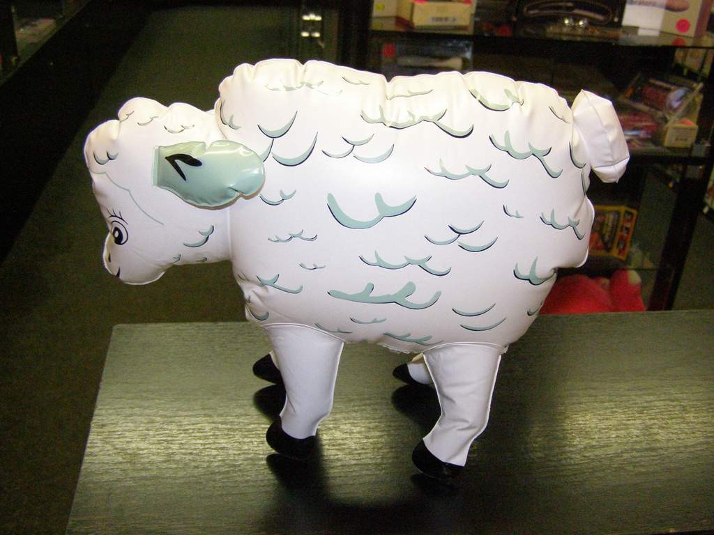 Надуваема овца - малка