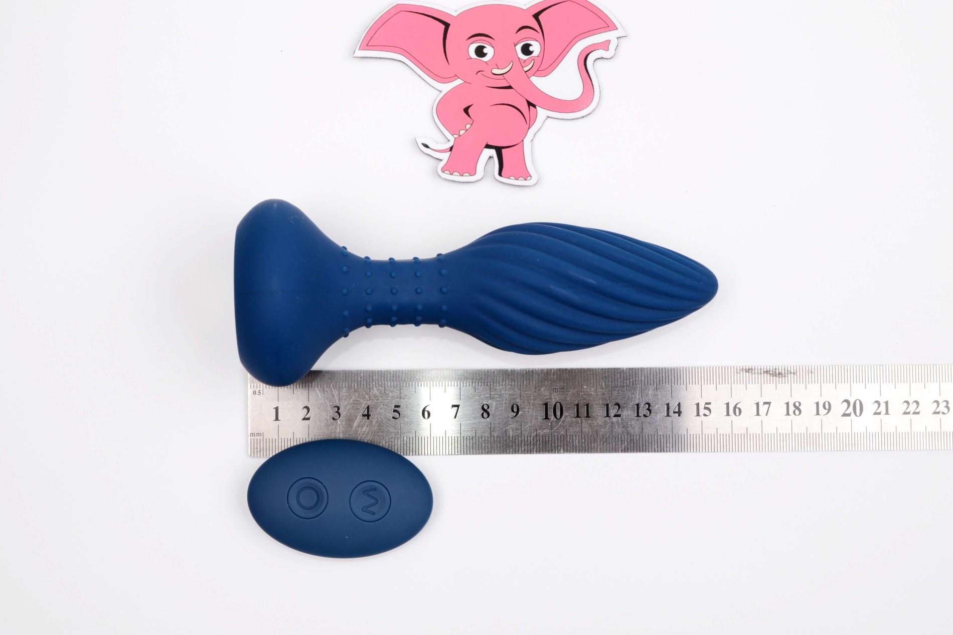 Анален щепсел Rimming Blaze с дистанционно управление (14,5 см)