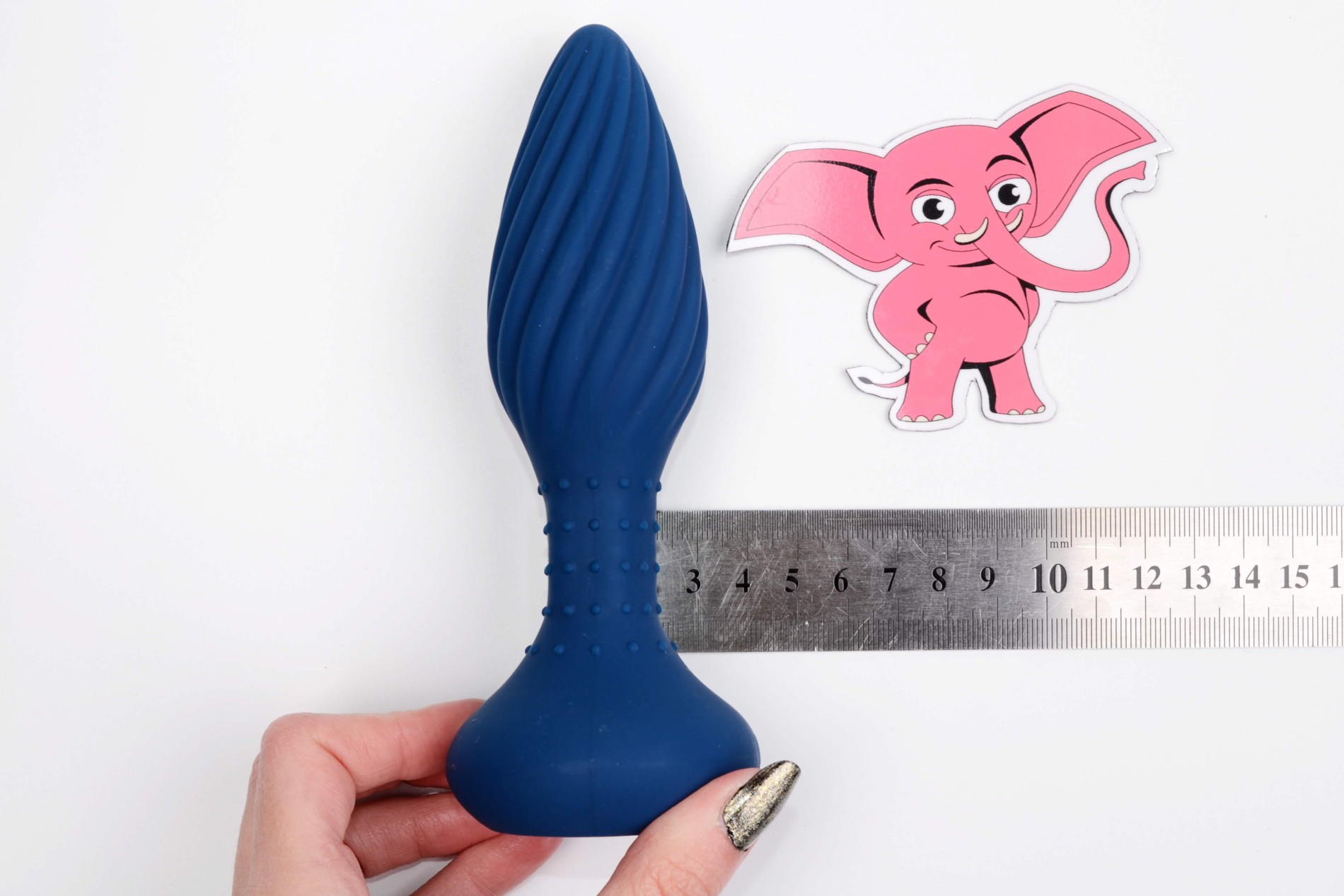 Анален щепсел Rimming Blaze с дистанционно управление (14,5 см)