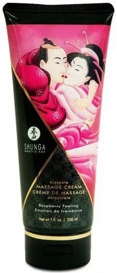 Shunga Массажный крем Raspberry Feeling (200 ml)