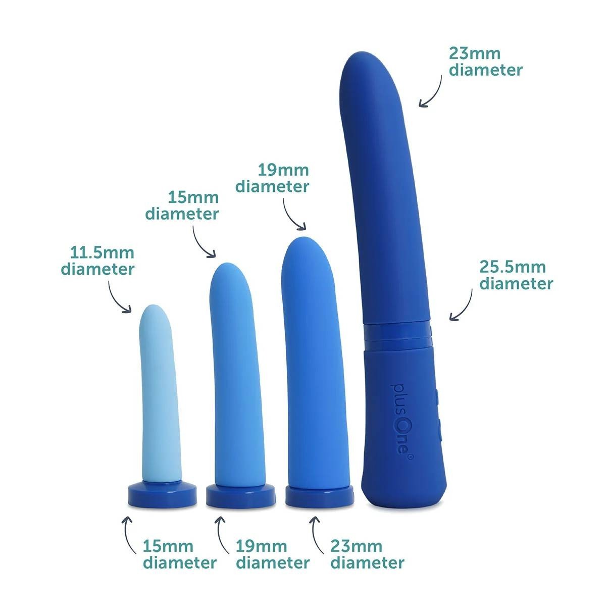 PlusOne vaginal dilator set