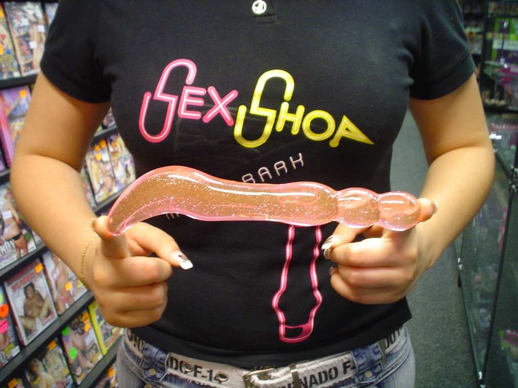 Дилдо твърд кристал 20*2,5 cm