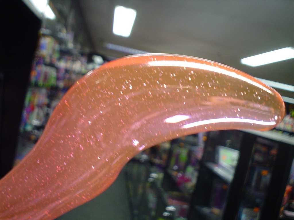 Дилдо твърд кристал 20*2,5 cm