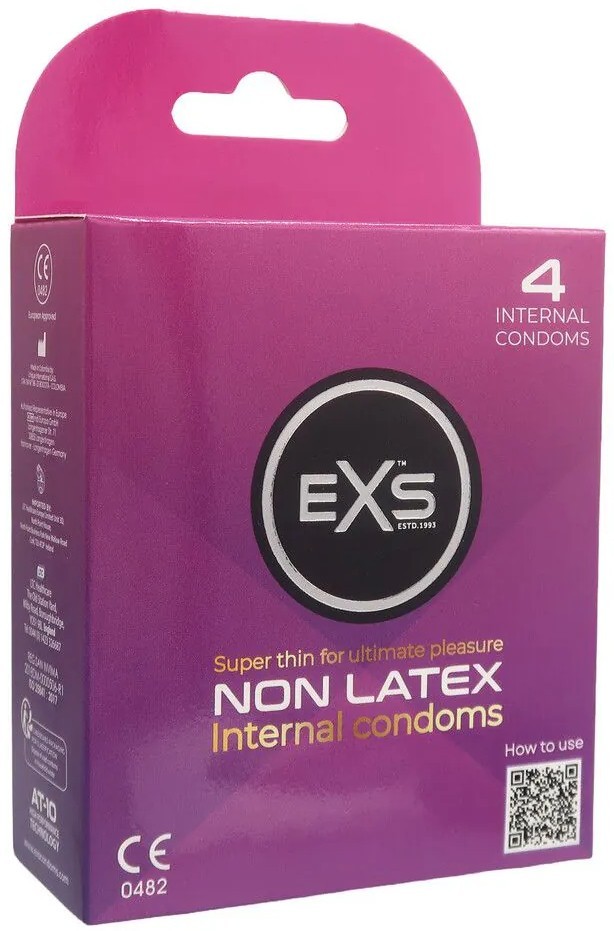 EXS Internal – презервативи без латекс (4 бр.)