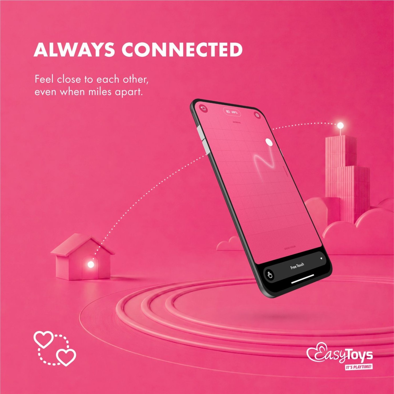 EasyConnect - Couples Vibrator Orio app-controlled