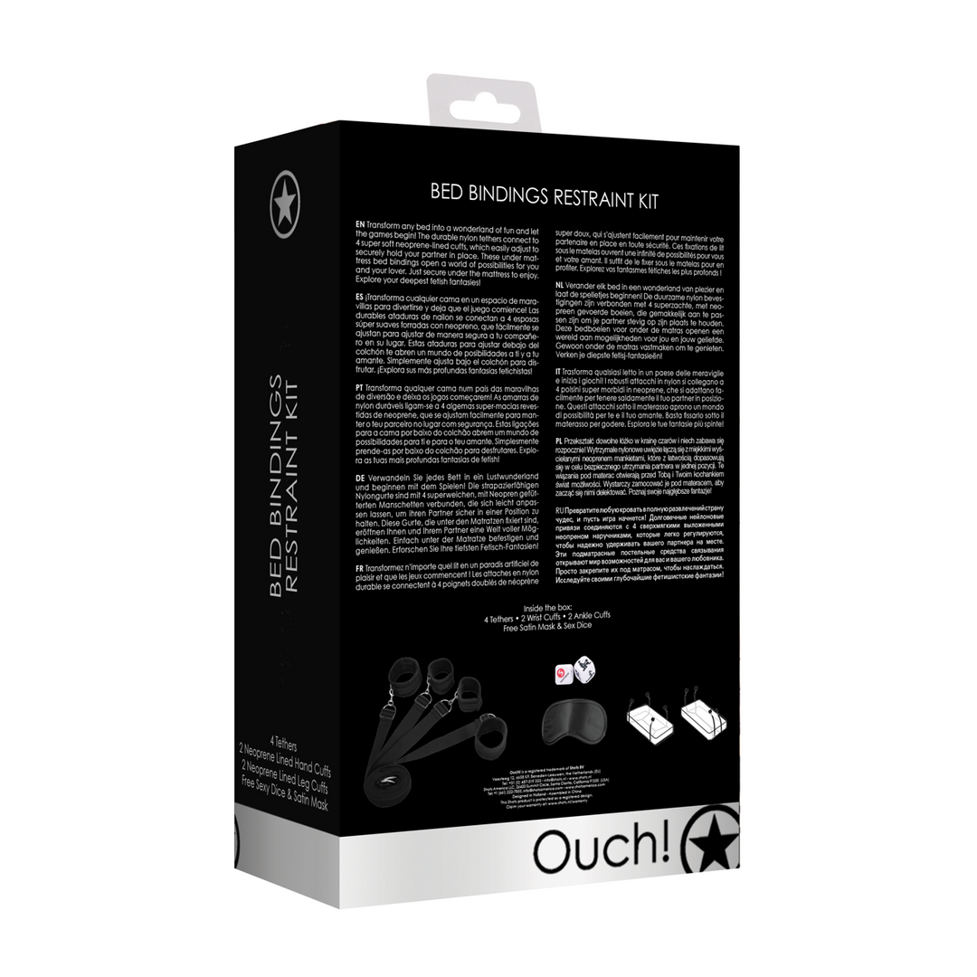 Ouch! by Shots Bed Binding Restraint Kit