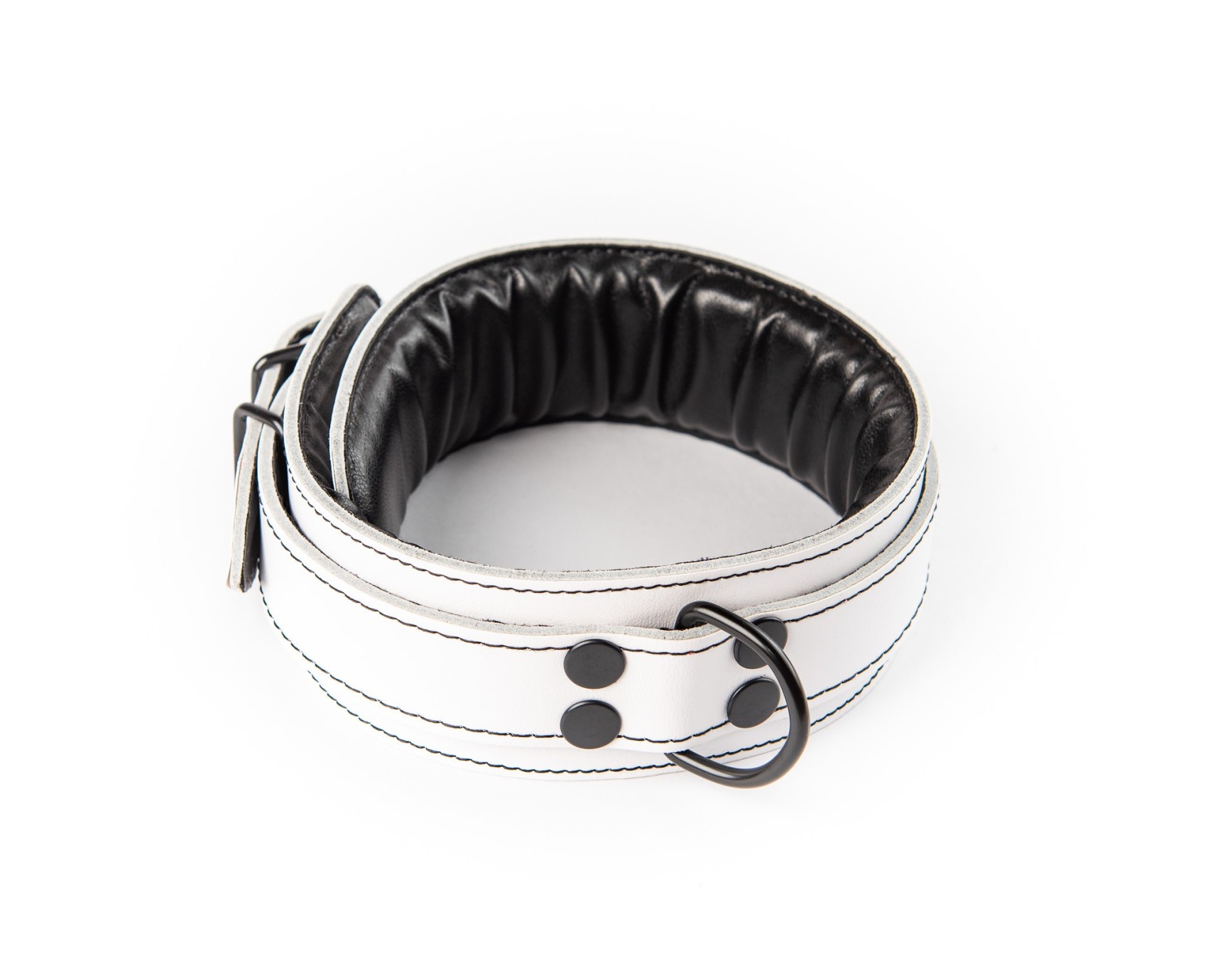 Бял кожен нашийник Sexy Elephant – Aria Collar