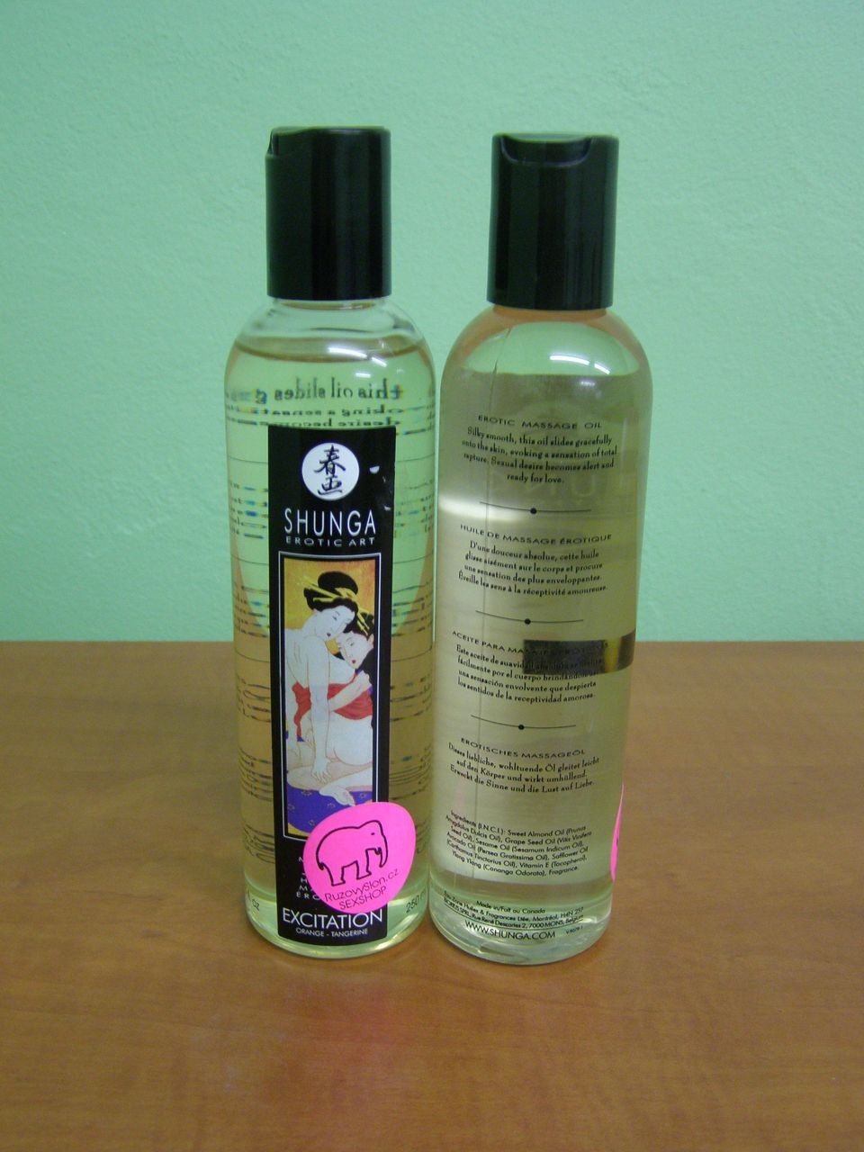 Shunga EXCITATION (портокал) 250мл