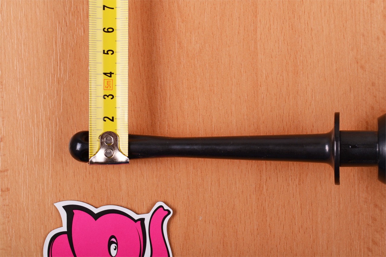 Клизма на голям задник - измерваме