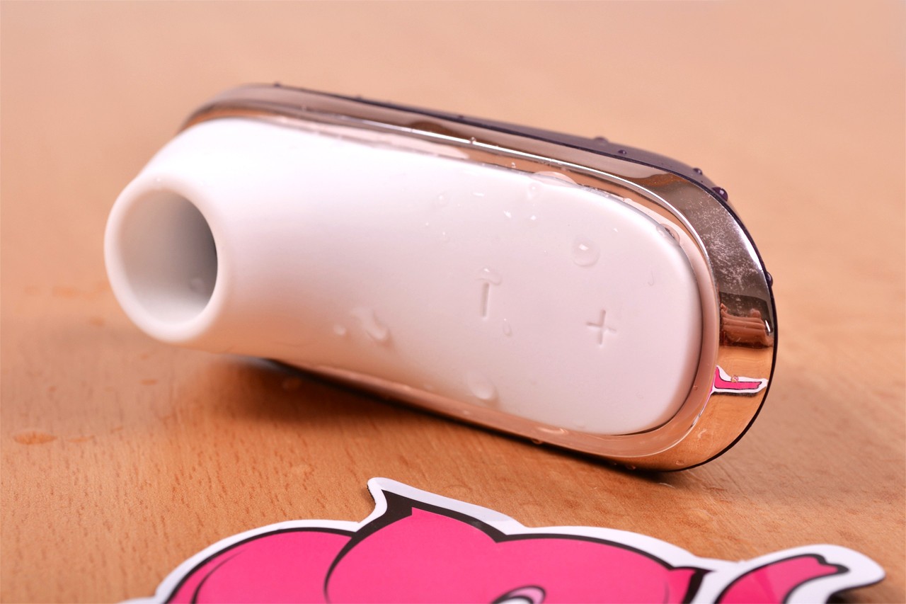 Satisfyer Pro Traveler, изстрел на вибратор