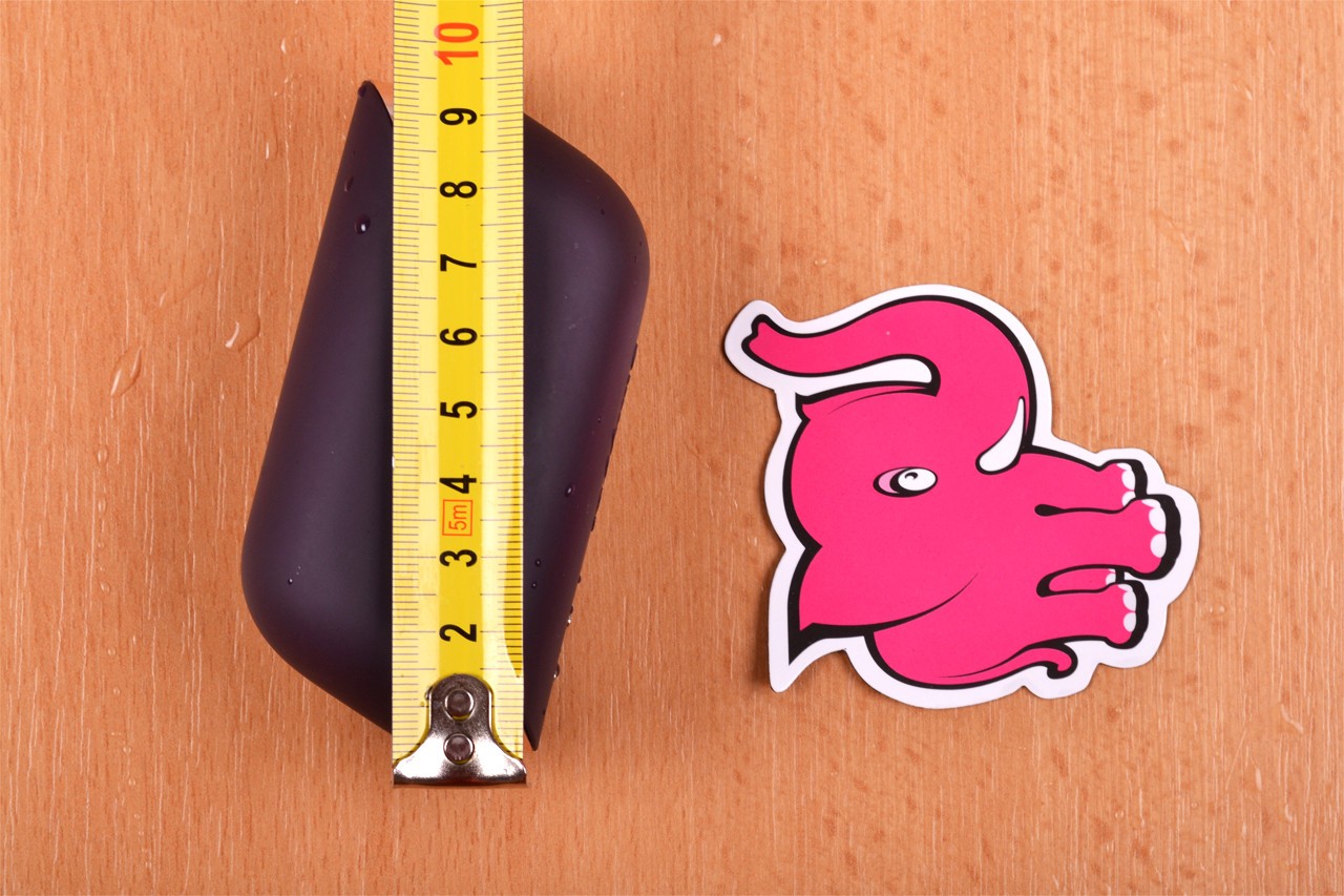 Satisfyer Pro Traveler, обща дължина