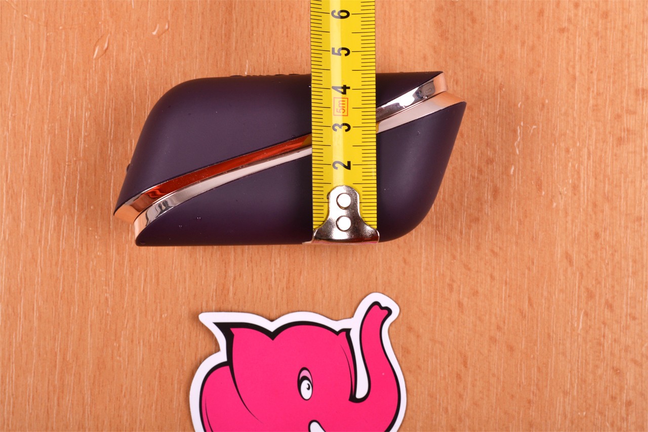 Satisfyer Pro Traveler, диаметър на затворената играчка