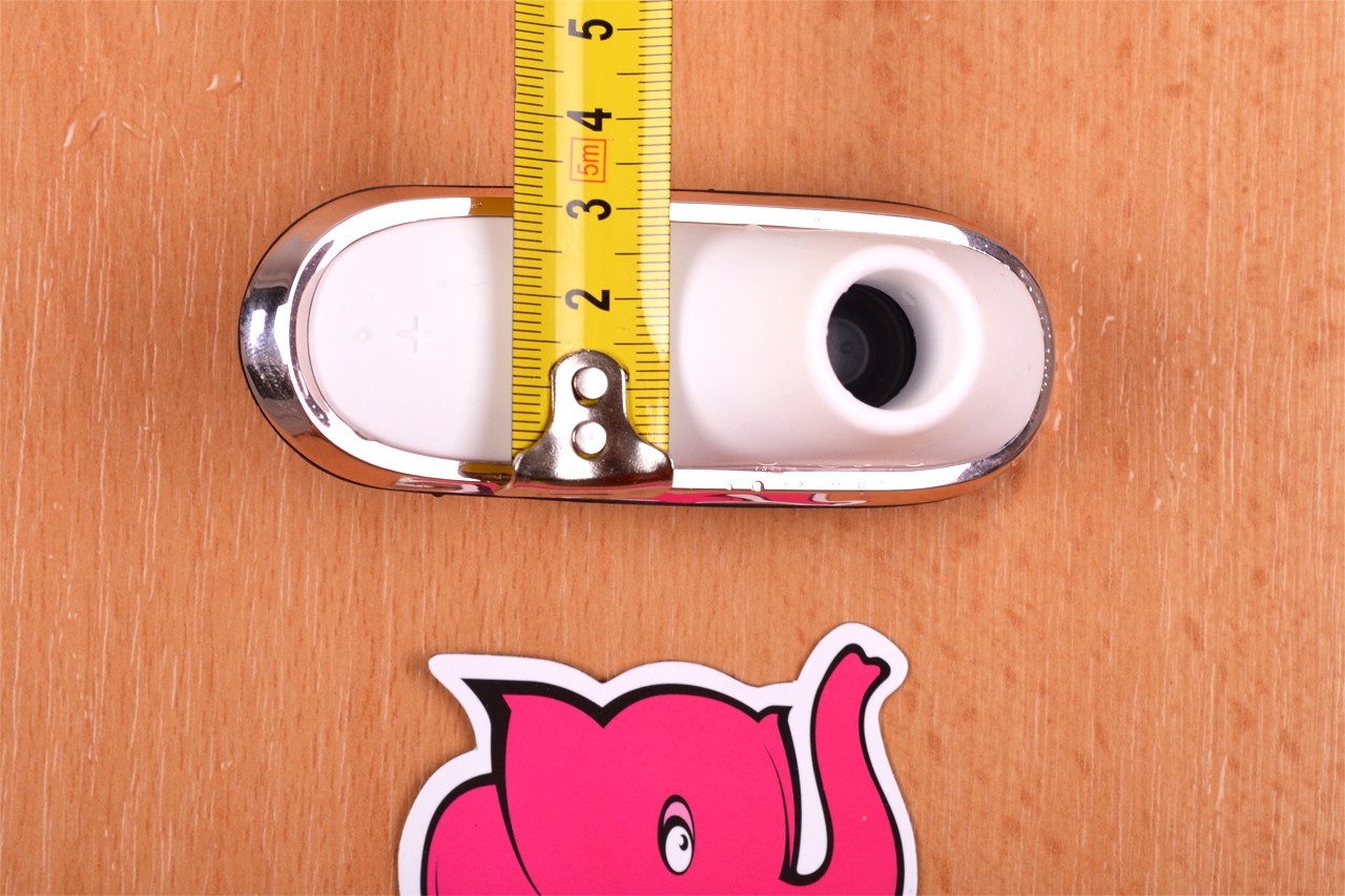 Satisfyer Pro Traveler, диаметър на средната част отгоре