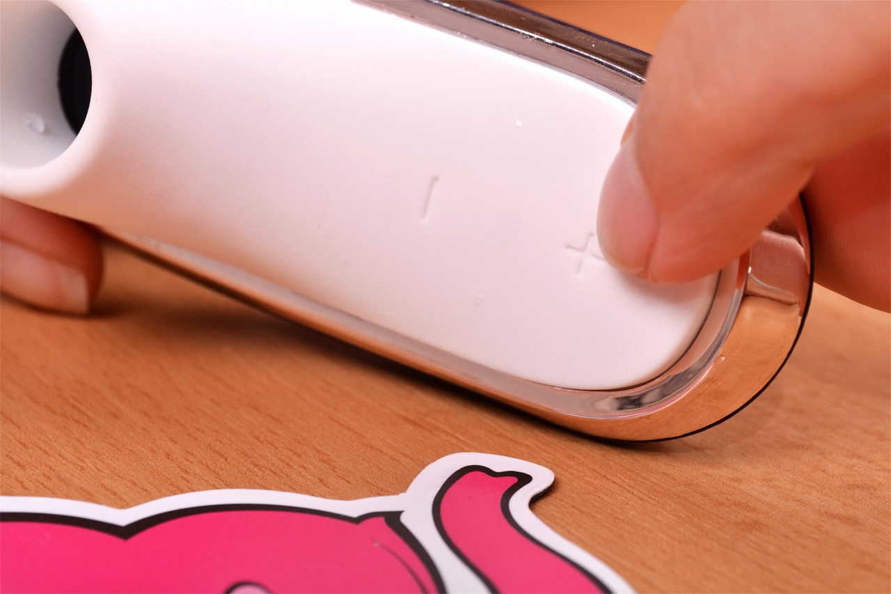 Satisfyer Pro Traveler, близък план на бутоните