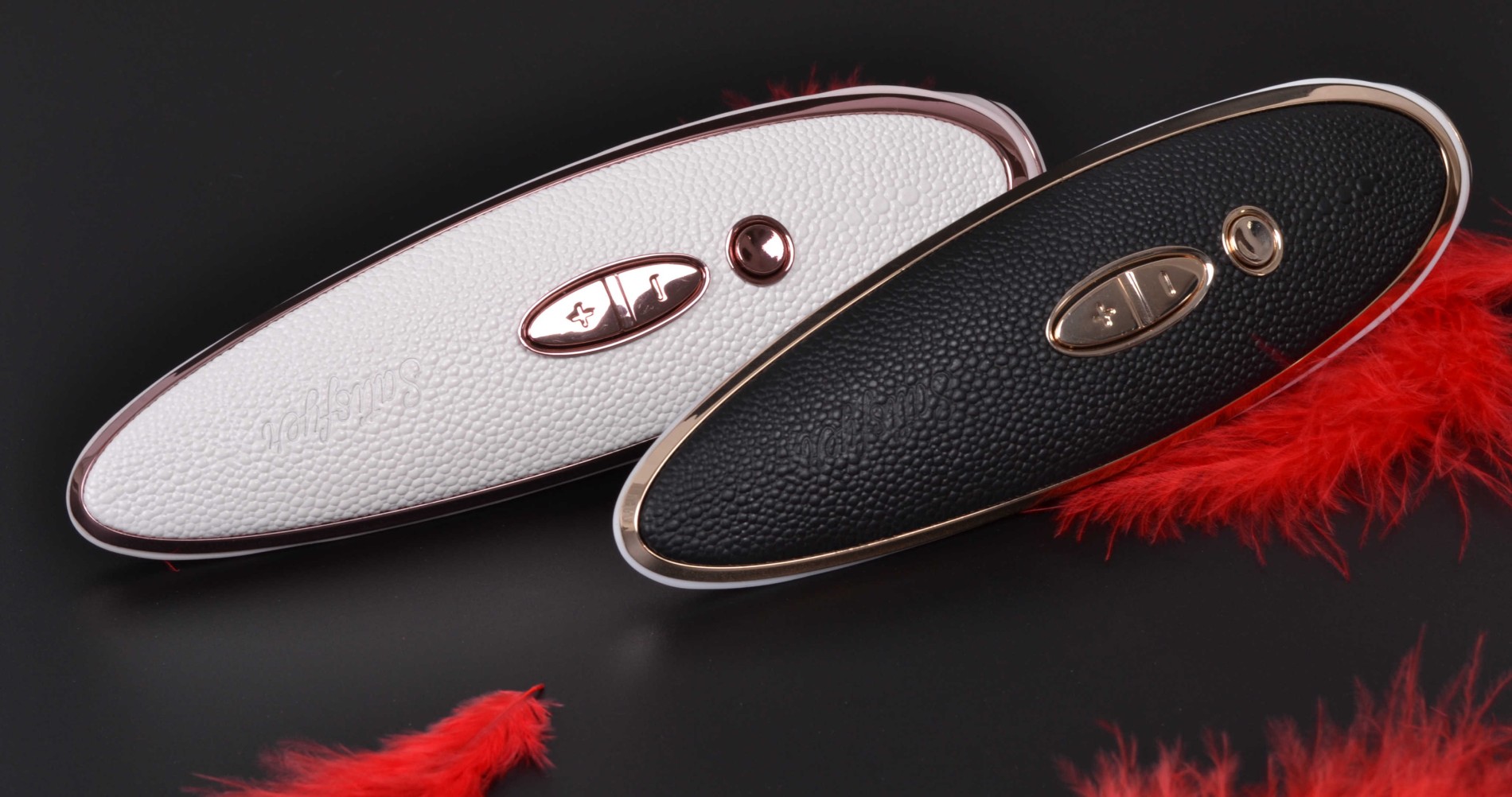 Satisfyer Луксозен вибратор под налягане, розов и черен вариант