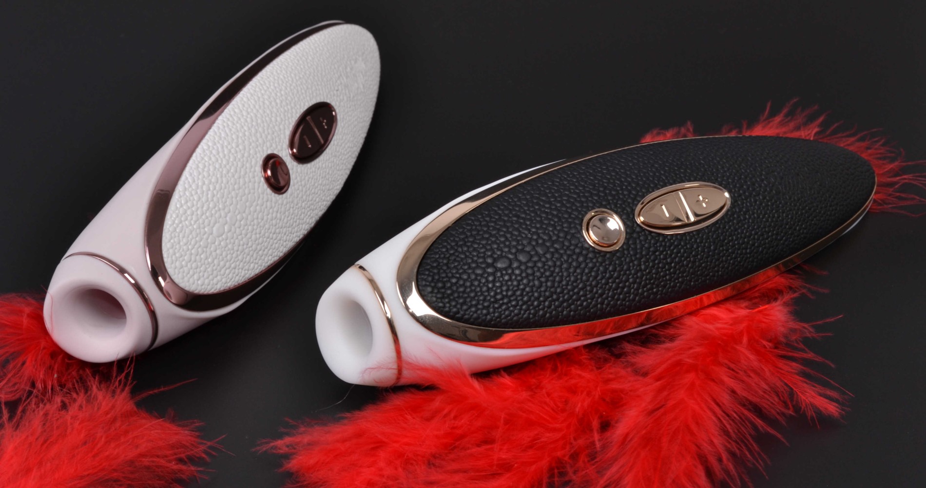 Satisfyer Луксозен вибратор под налягане, розов и черен вариант