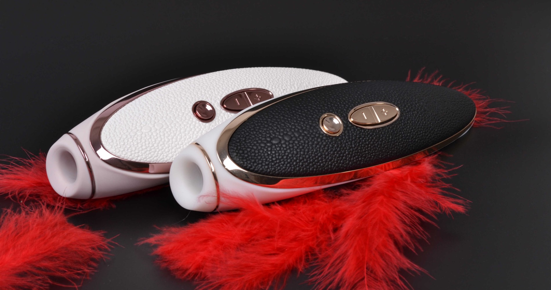 Satisfyer Луксозен вибратор под налягане, розов и черен вариант