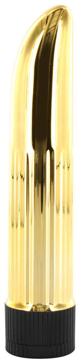 Пластмасов вибратор със златен пръст