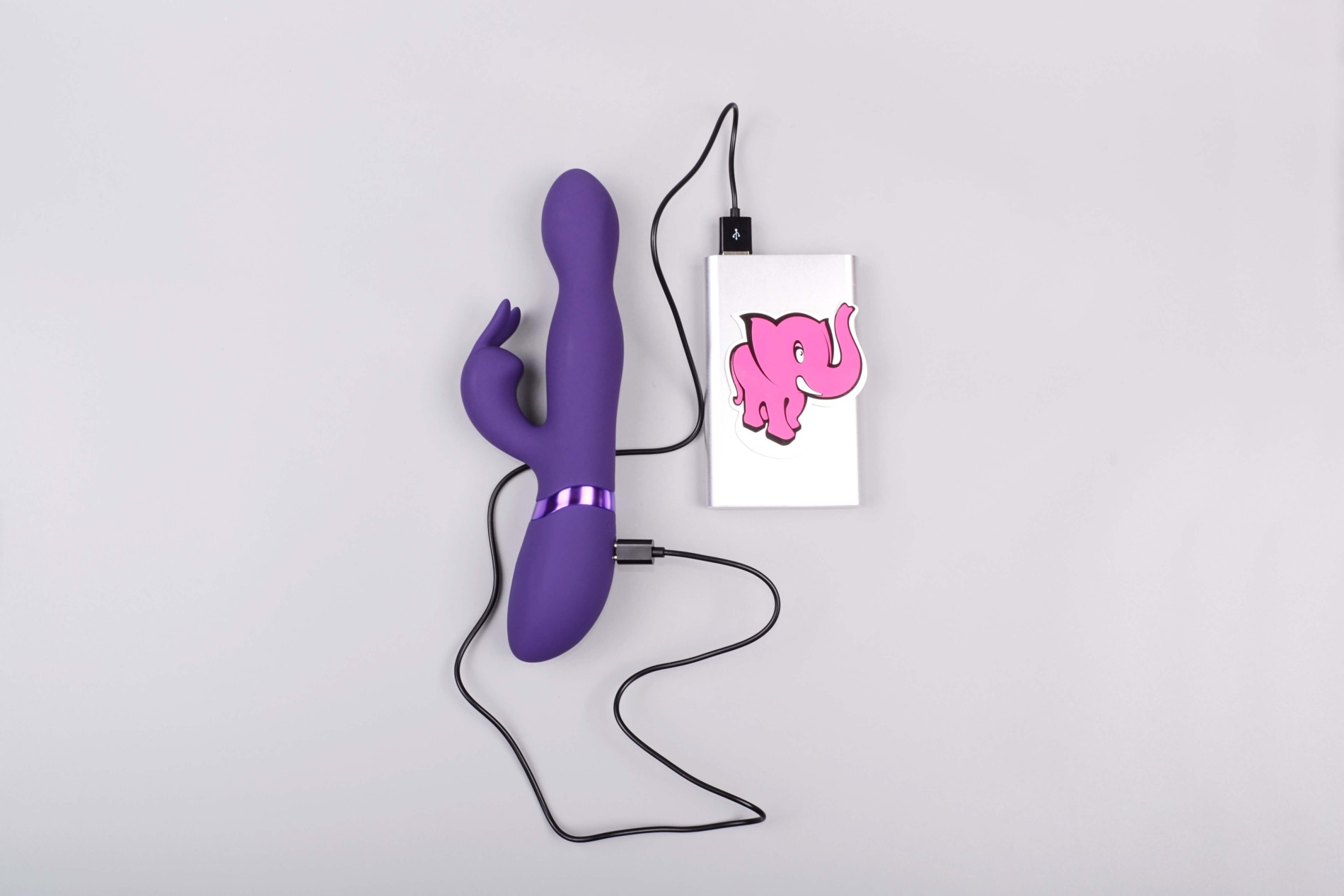 Ротационен вибратор Viver Bunny, презареждащ се