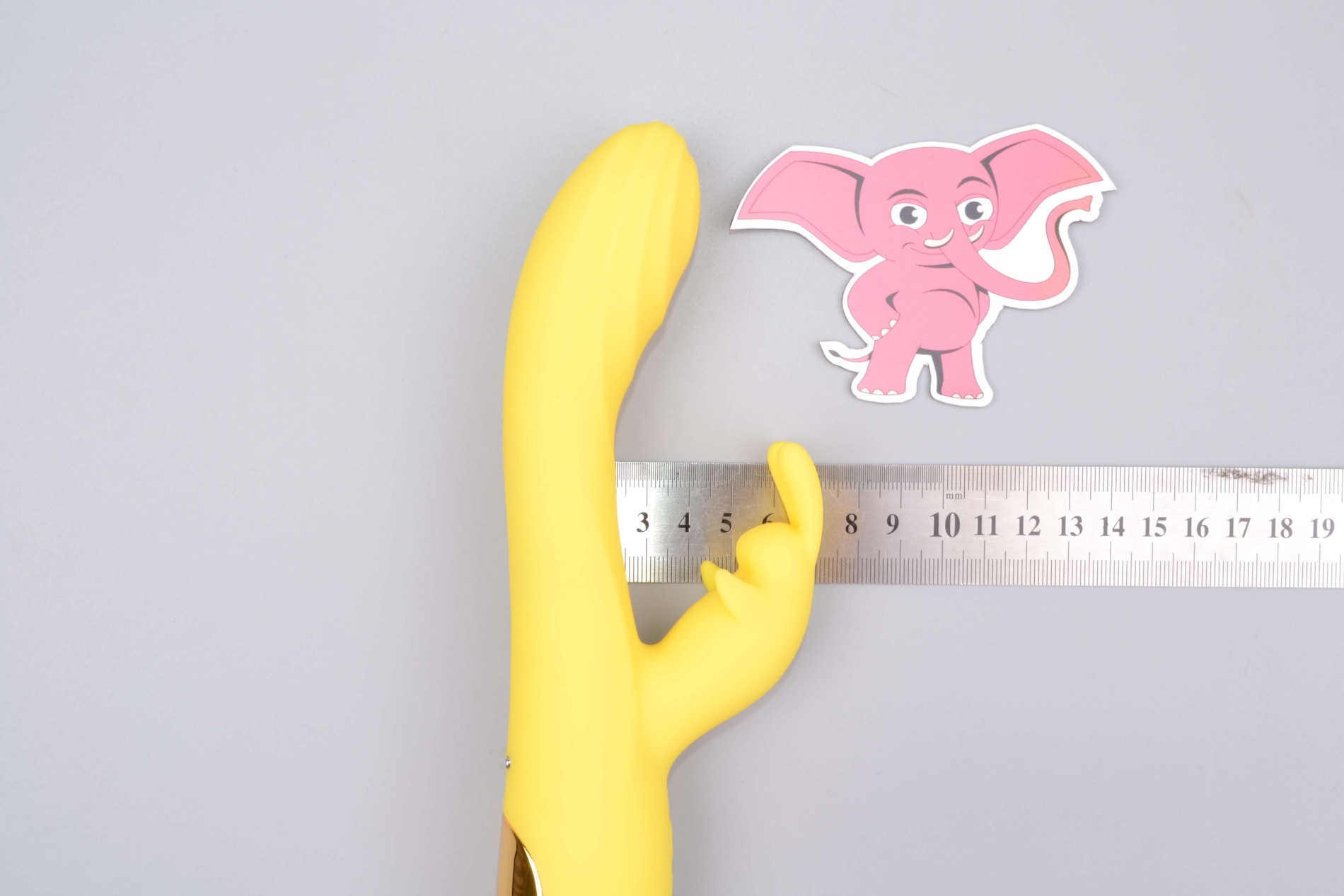 Вибратор за клиторни зъби Bee, размери