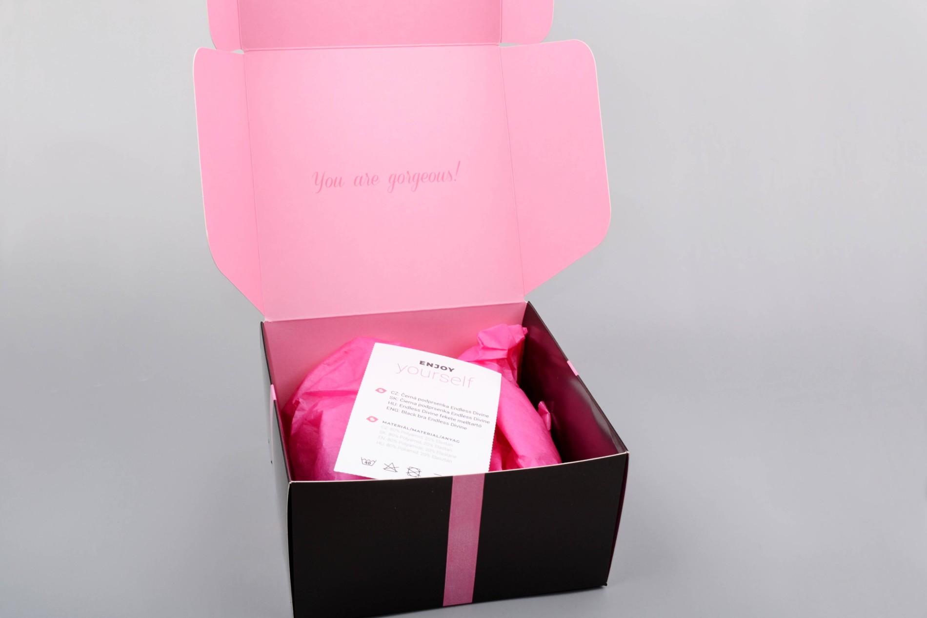 Черна камизолка Love&amp;Play