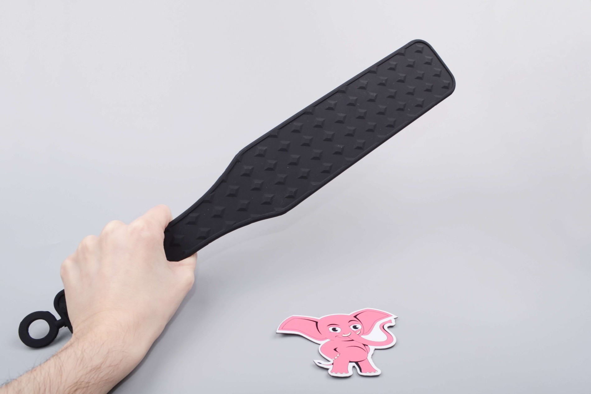 Black Spanker Силиконов шамар, в ръка