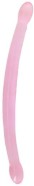 Двулицев вибратор Flexi Duo gel (42 см)