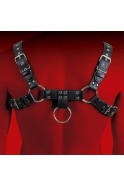 Мъжки bondage body в стил harness мод. 2 черен