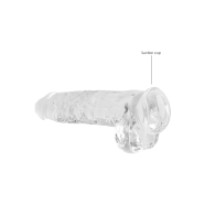 Реалистично дилдо с топчета - 9/23 cm