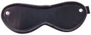 ROUGE Leather Blindfold Eye Mask Black