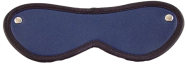 ROUGE Leather Blindfold Eye Mask Blue