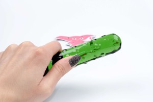 Стъклен дилдо Mr. Cucumber (20 см)
