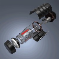 Warrior - Auto Thrusting Stroker Automatic Male Masturbator Black