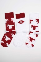 Merch - игриви чорапи със слончета Pink Elephant (3 бр.)