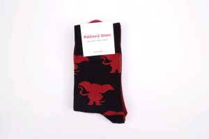 Merch - игриви чорапи със слончета Sexy Elephant (3 бр.)
