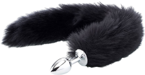 ZENN Deluxe Fluffy Fox Plug - Black