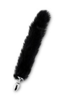 ZENN Deluxe Fluffy Fox Plug - Black