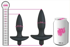 Вибриращ анален щепсел Stinger - малък