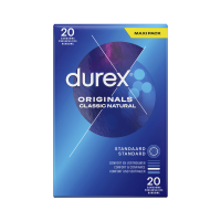 Durex Originals Класически Натурал - Презервативи - 20 броя