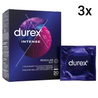 Durex Intense Orgasmic - презервативи с мидички (10 бр.)