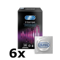 Durex Intense Orgasmic - презервативи с мидички (10 бр.)