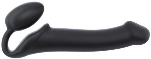 Черно XL дилдо Strap-On-Me